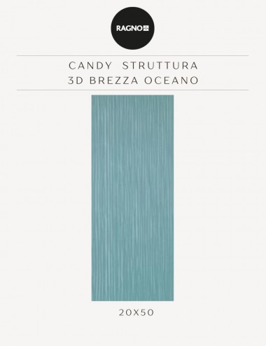 RAGNO Candy Struttura 3D Brezza Oceano