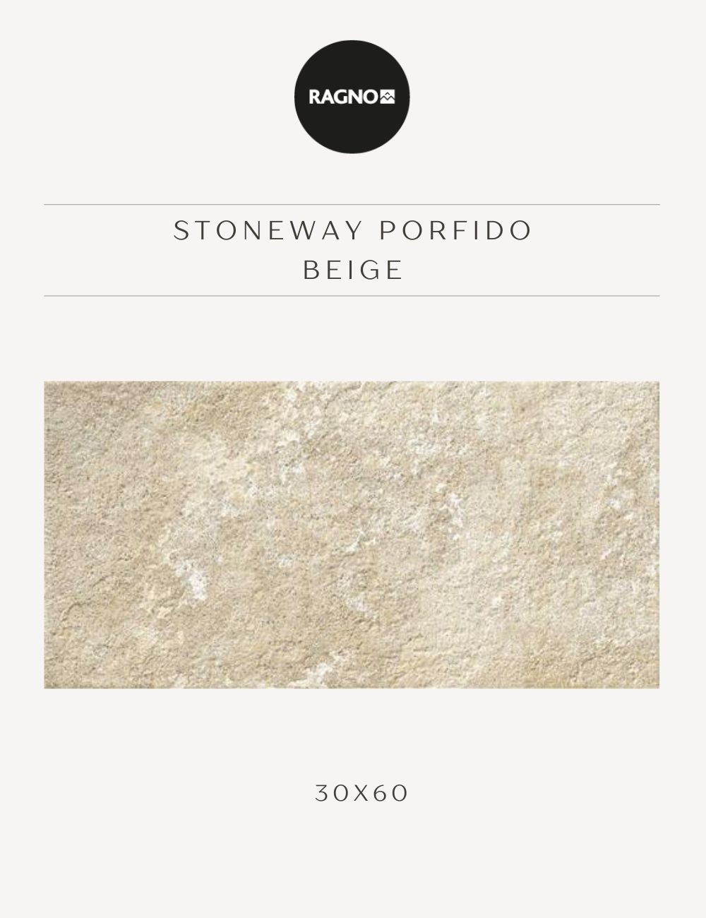 Podne pločice RAGNO Stoneway Porfido Beige