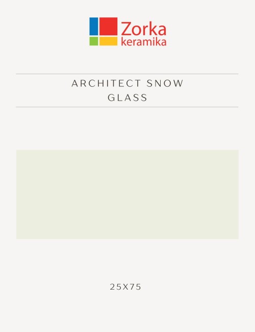 Zorka Keramika Architect Snow