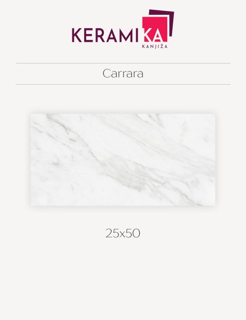 Keramika Kanjiža CARRARA 25X50